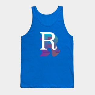 Letter R Tank Top